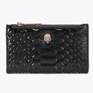 Kurt Geiger Kensington Bifold Wallet in 3D 🐍 Snake Embossed Leather NWT/NIB